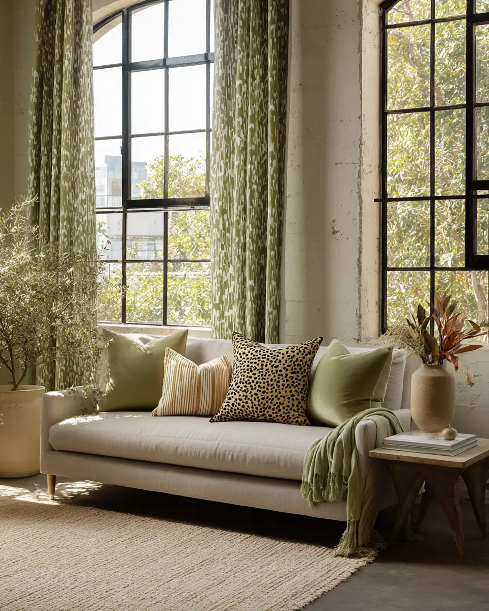 Olive Green Industrial Nursery Decor Ideas