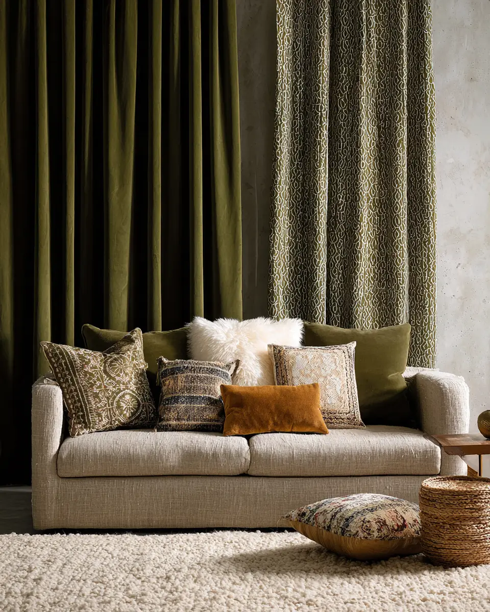 Olive Green Industrial Nursery Decor Ideas