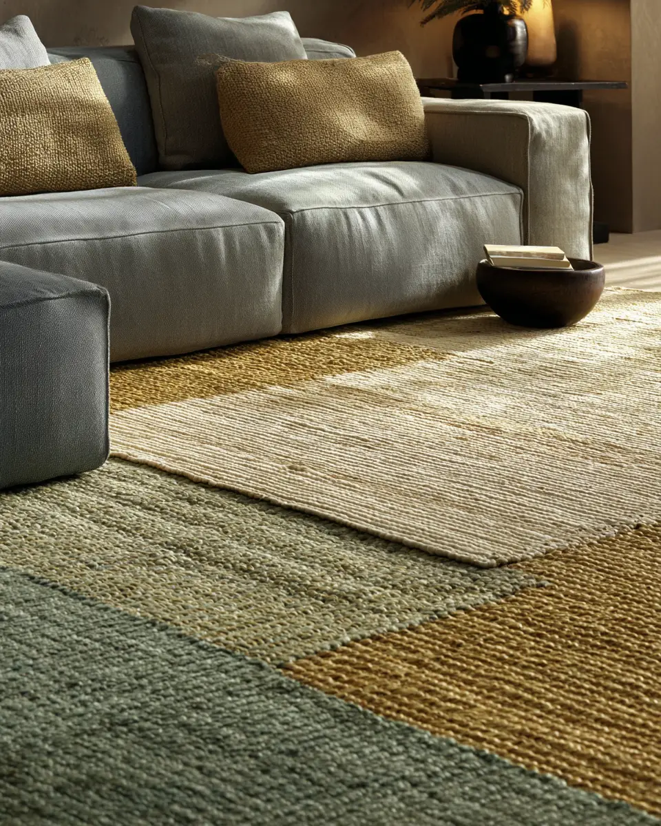 Olive Green Japandi Living Room Decor Ideas