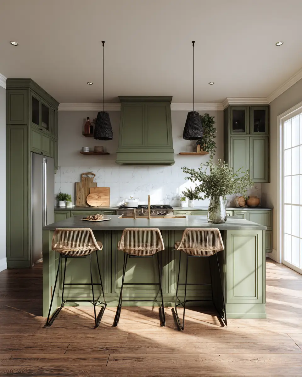 Olive Green Kitchen Decor Ideas