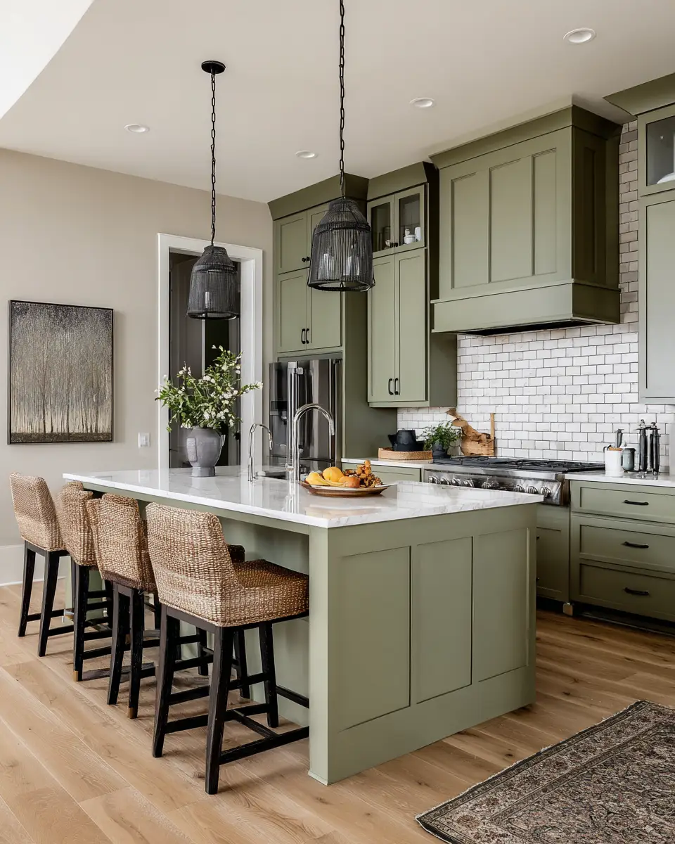 Olive Green Kitchen Decor Ideas