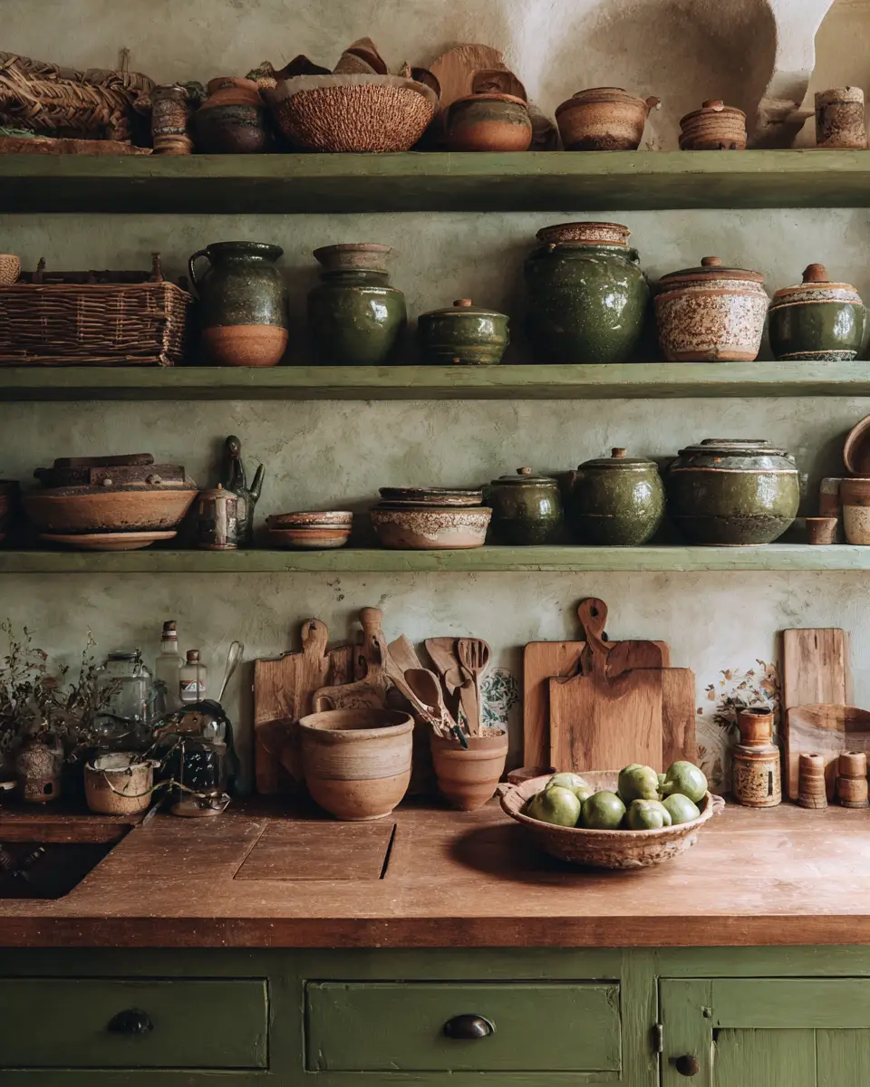 Olive Green Kitchen Decor Ideas