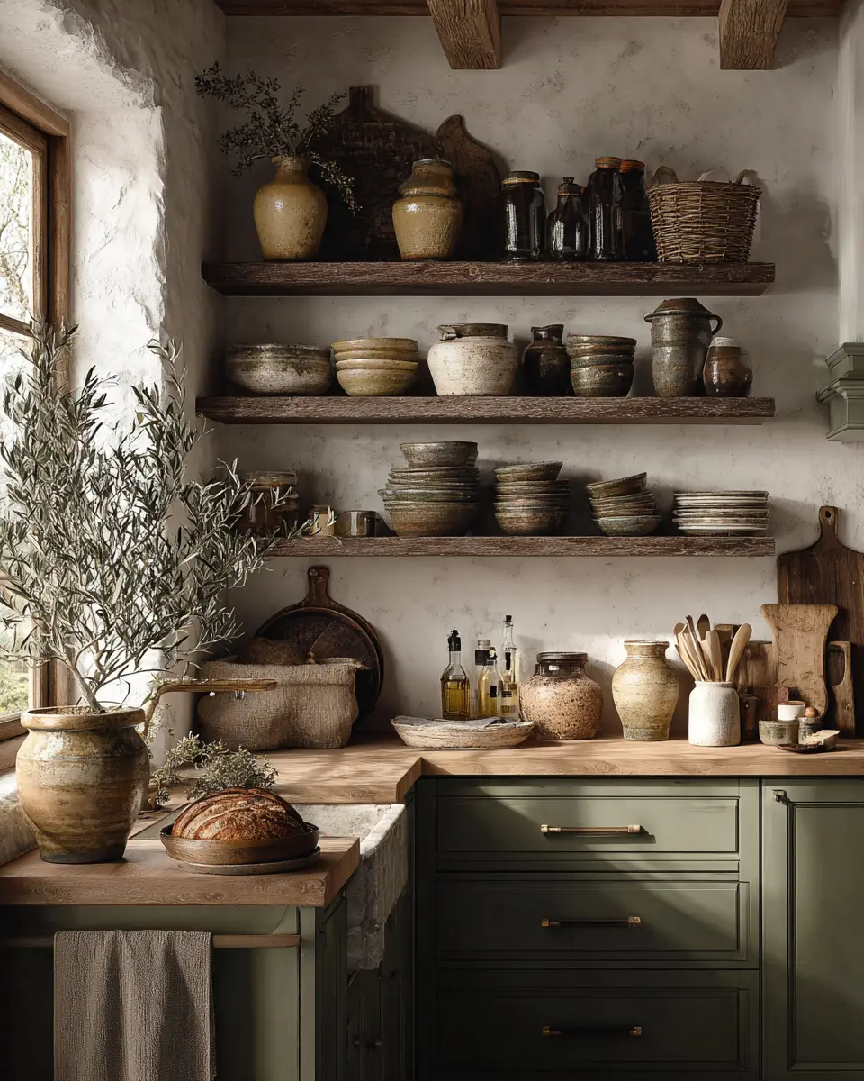 Olive Green Kitchen Decor Ideas