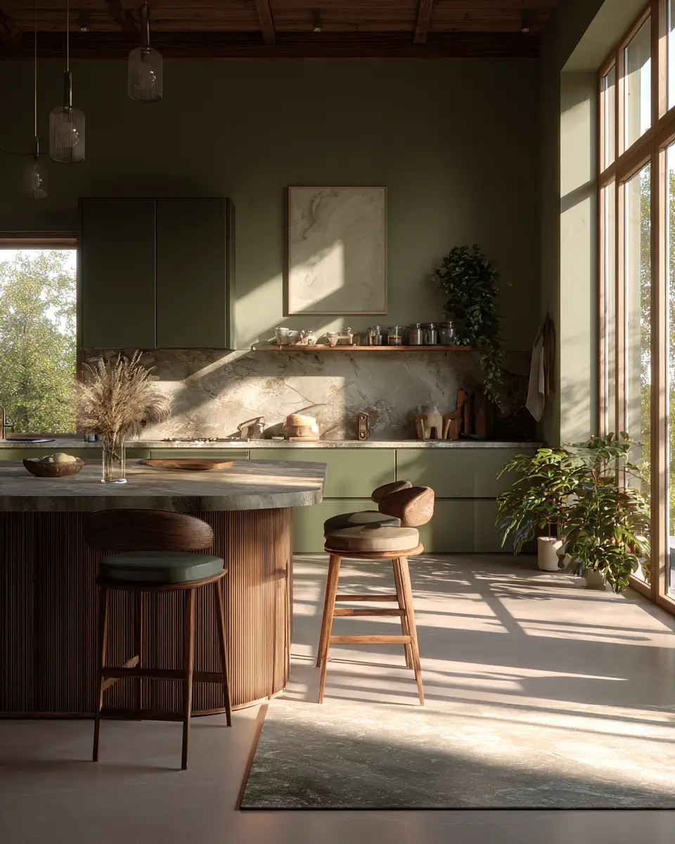 Olive Green Kitchen Decor Ideas