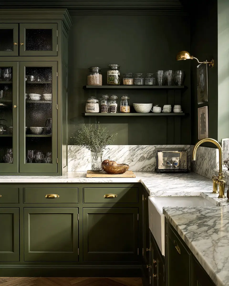 Olive Green Kitchen Decor Ideas