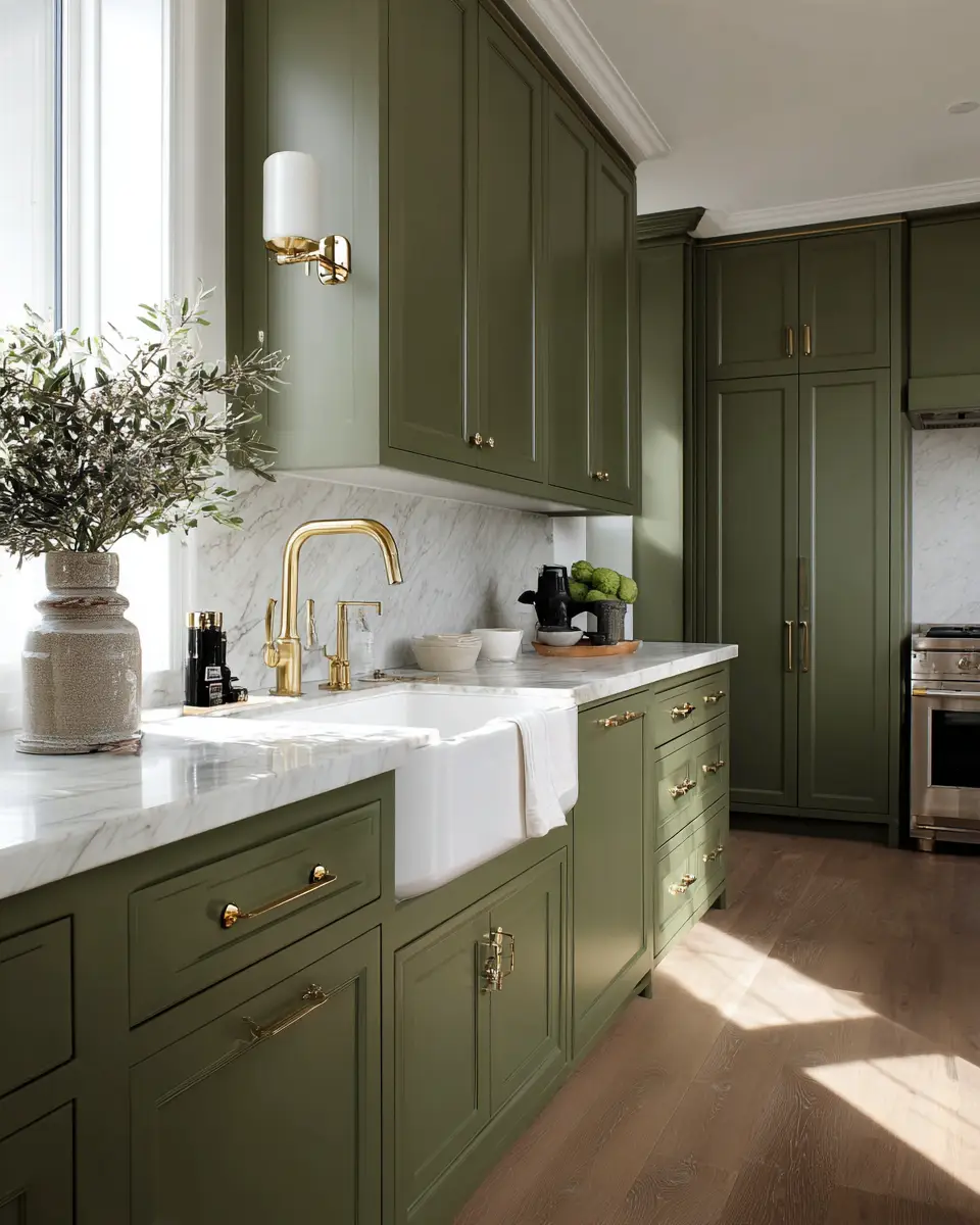 Olive Green Kitchen Decor Ideas