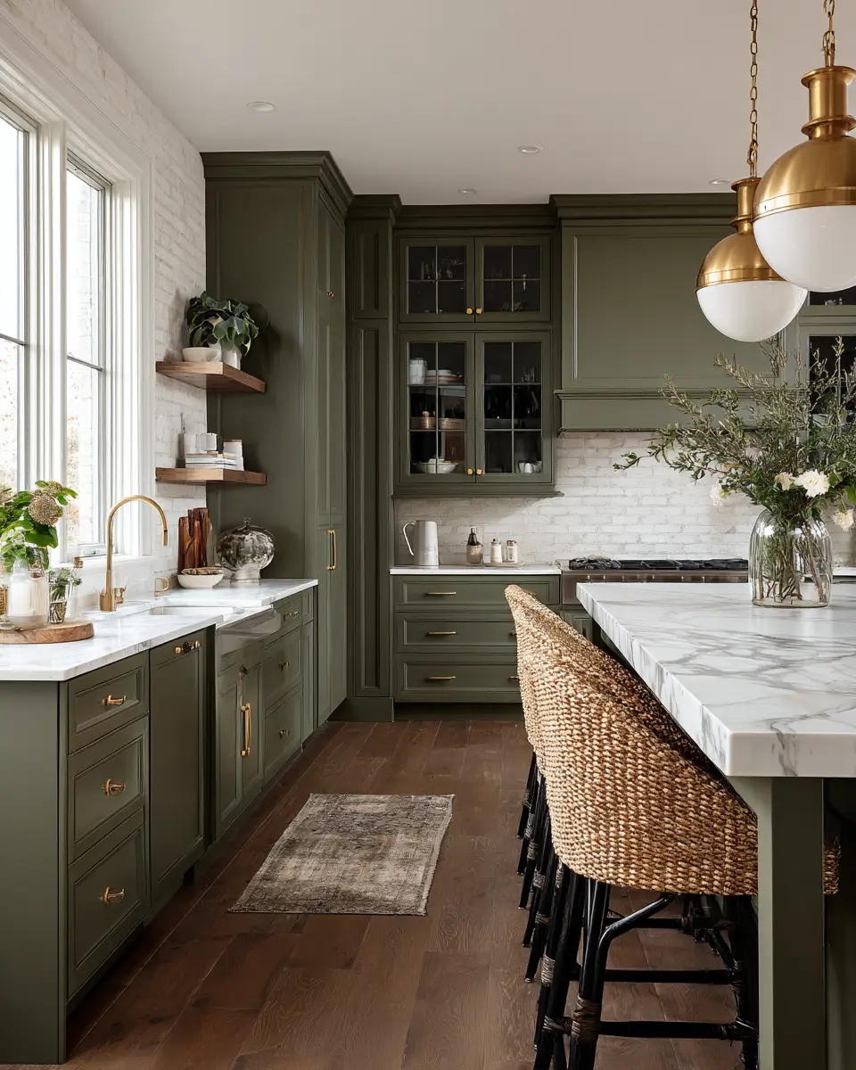 Olive Green Kitchen Decor Ideas