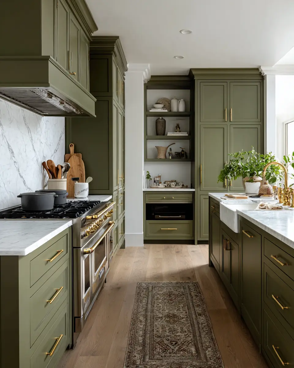 Olive Green Kitchen Decor Ideas