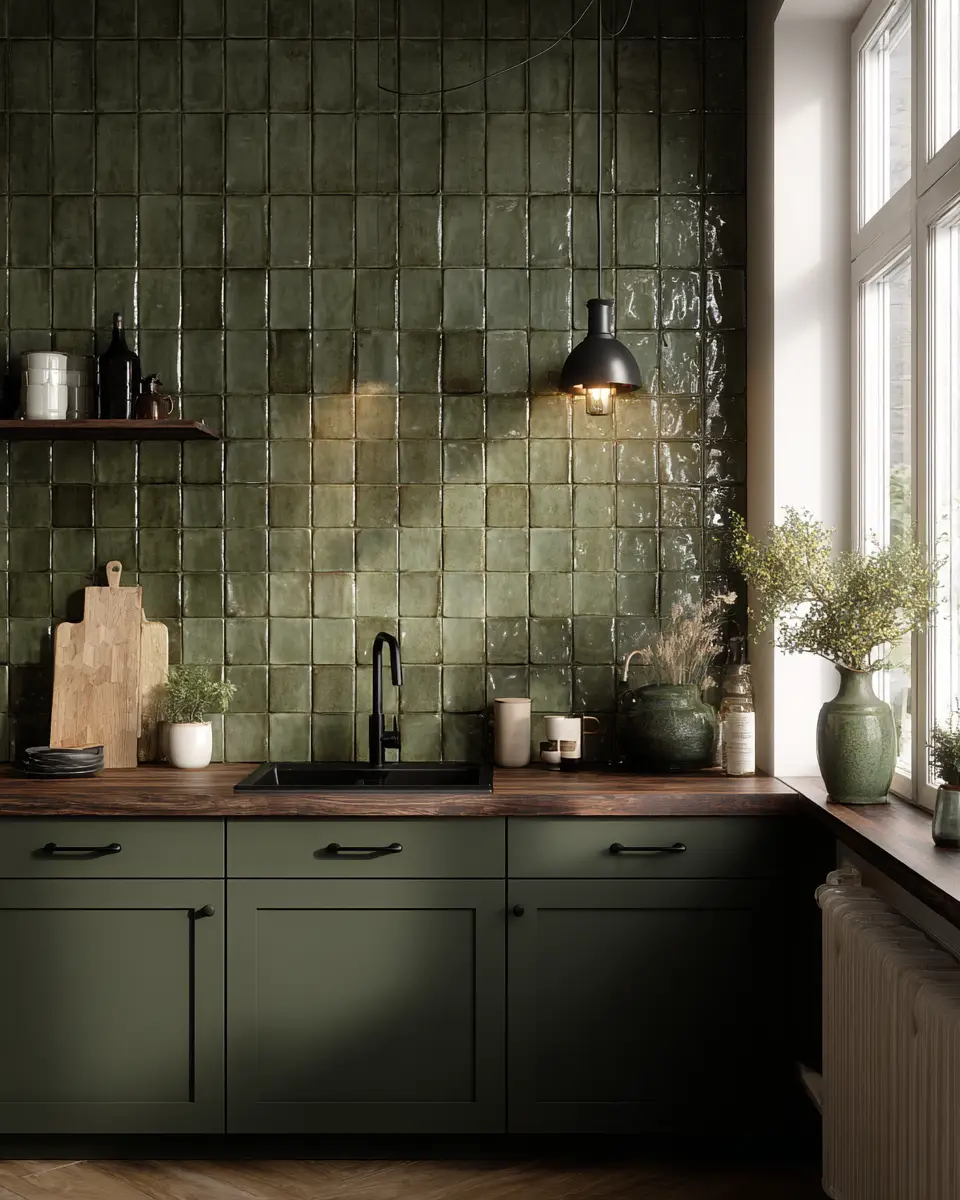 Olive Green Kitchen Decor Ideas