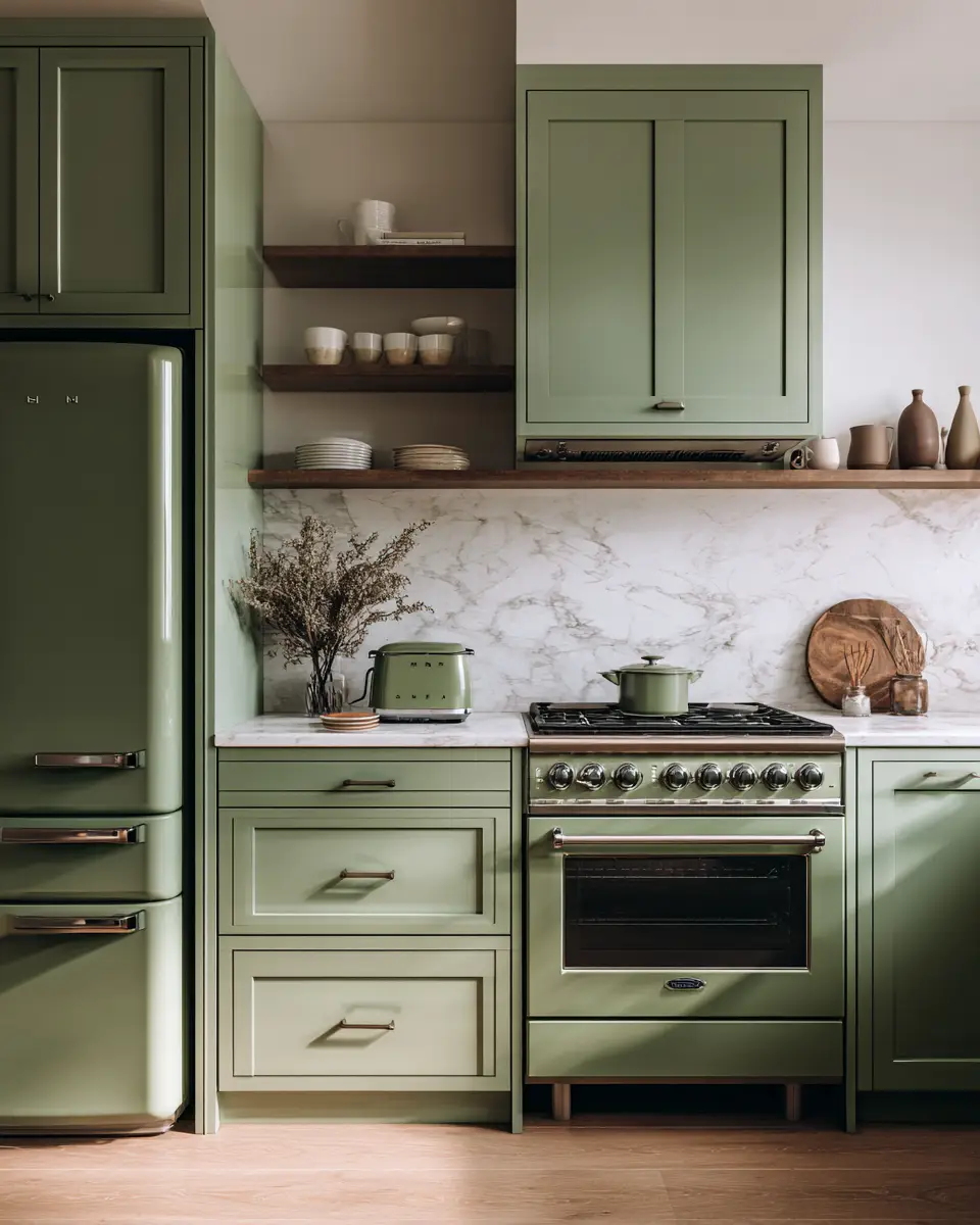 Olive Green Kitchen Decor Ideas