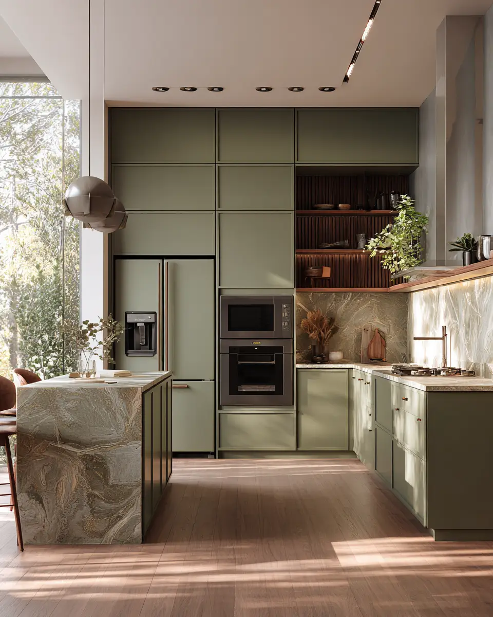 Olive Green Kitchen Decor Ideas