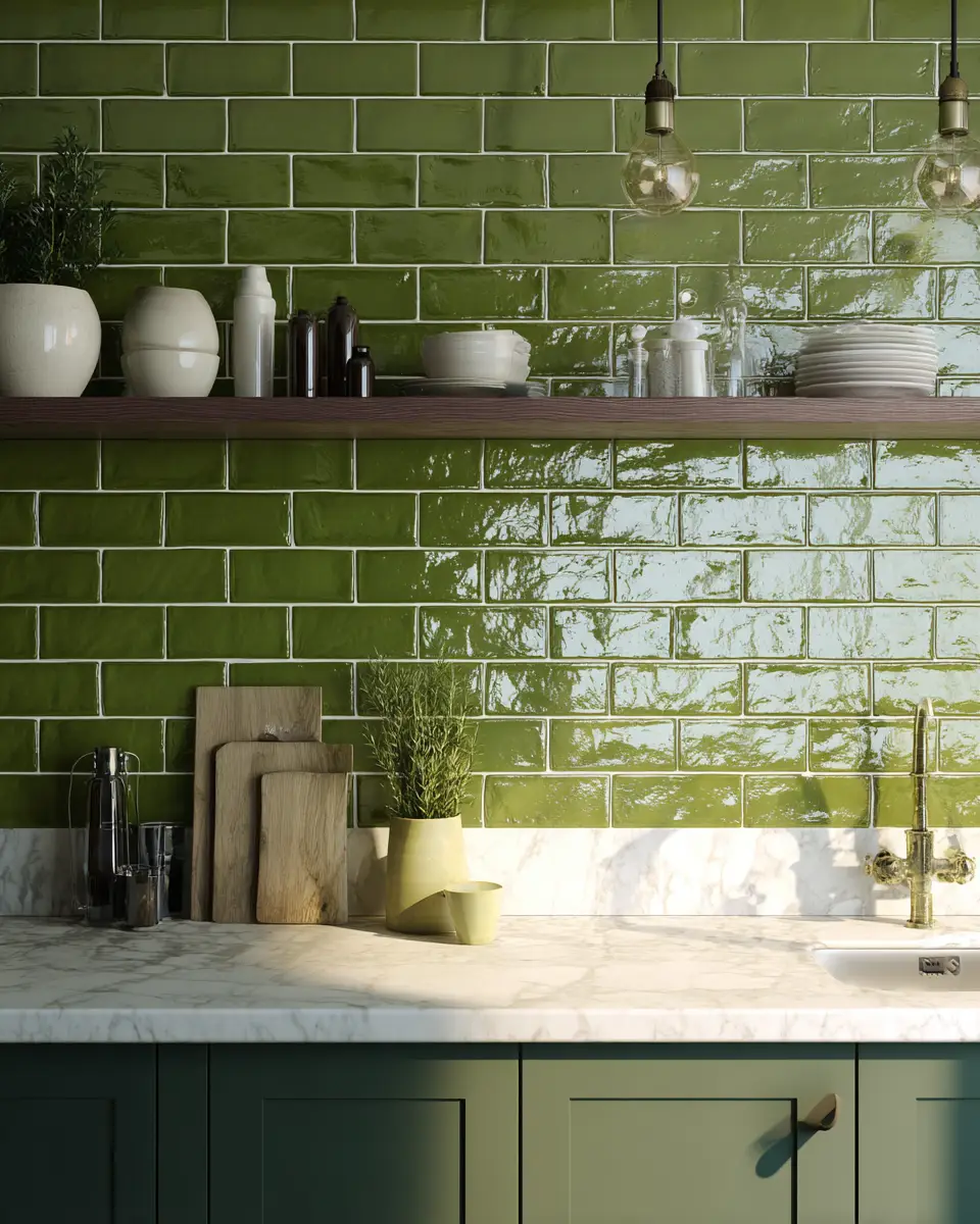 Olive Green Kitchen Decor Ideas