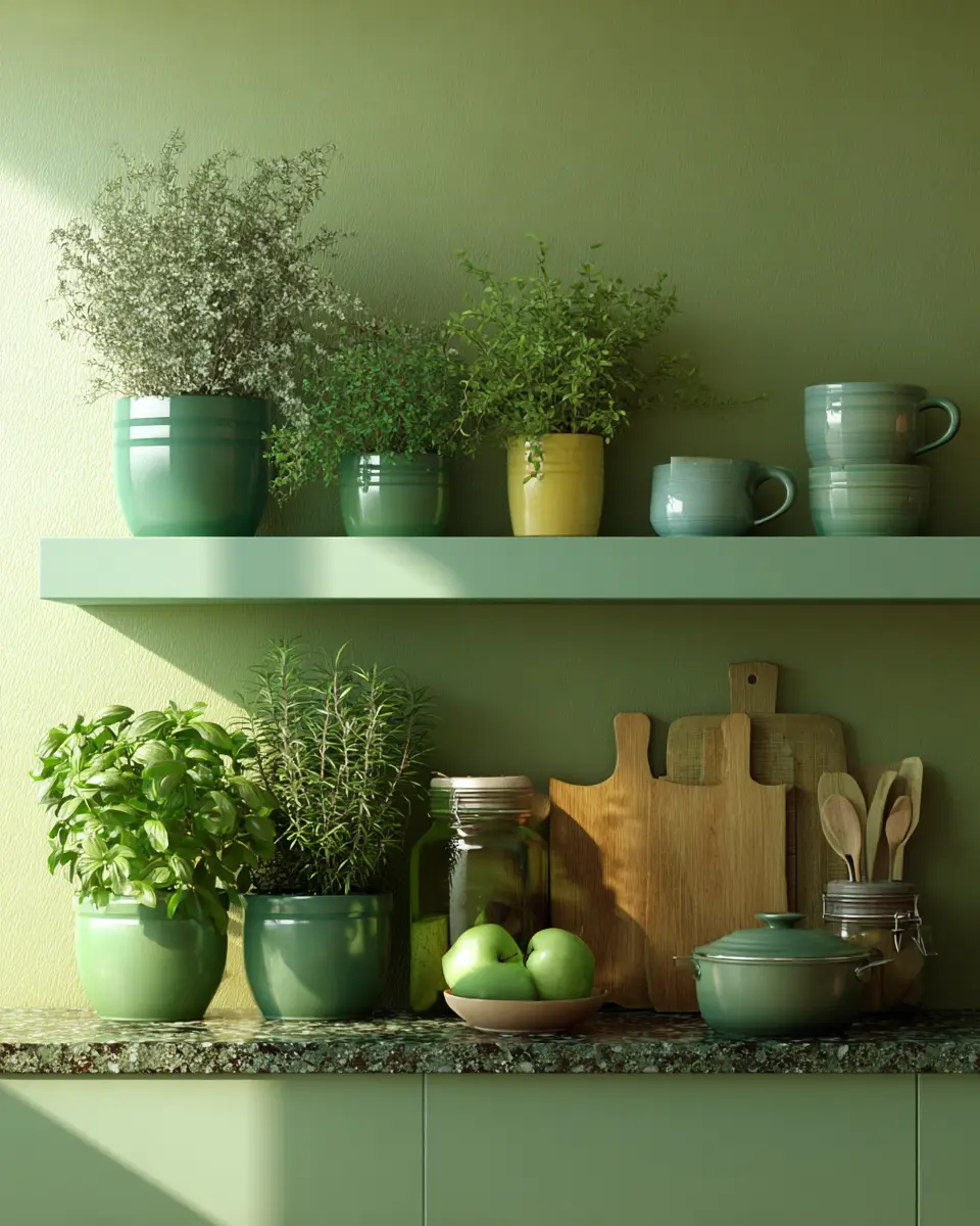 Olive Green Kitchen Decor Ideas