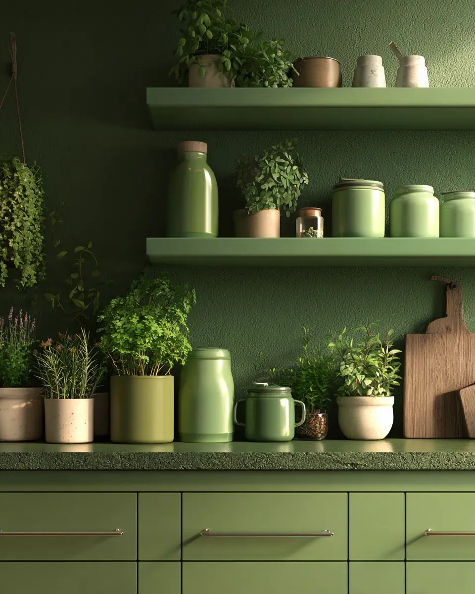 Olive Green Kitchen Decor Ideas