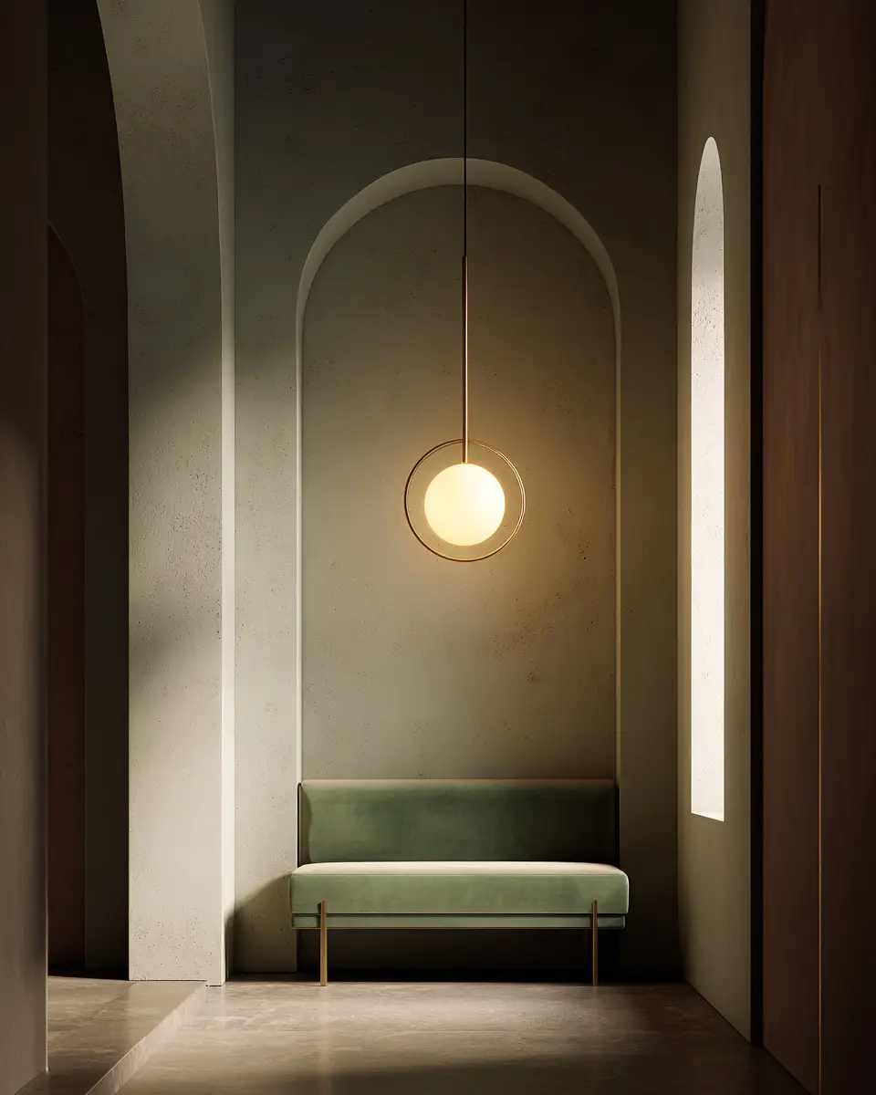 Olive Green Minimalist Entryway Decor Ideas