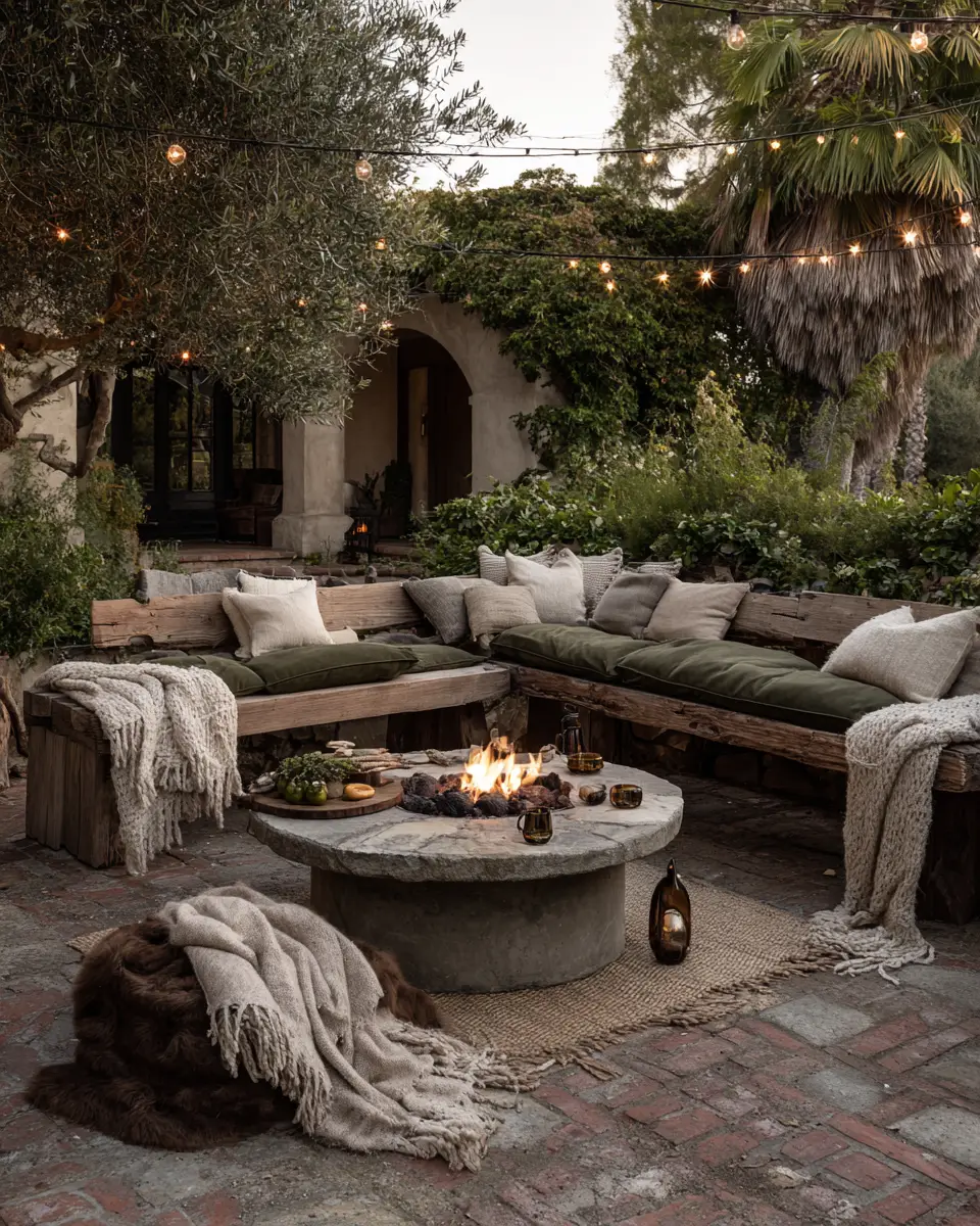 Olive Green Patio Decor Ideas