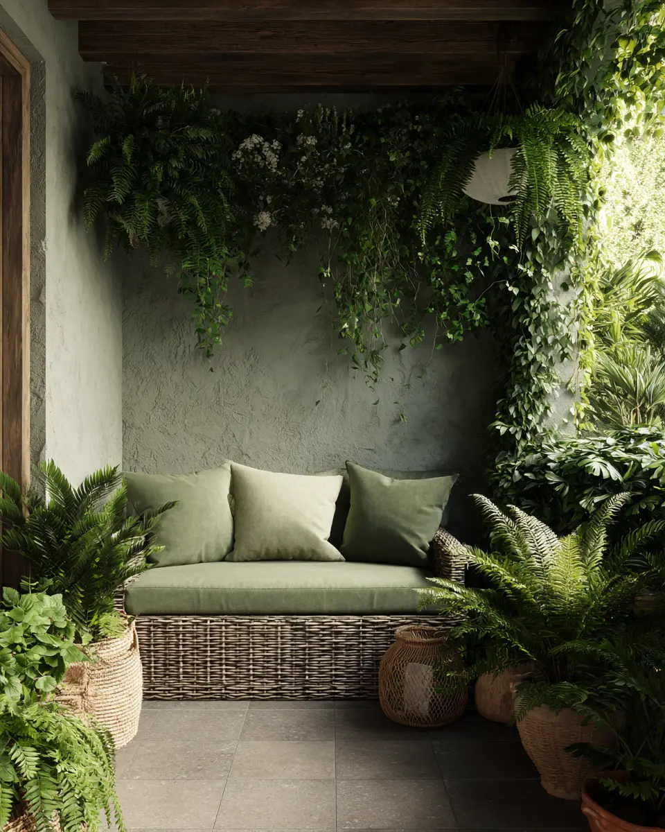 Olive Green Patio Decor Ideas