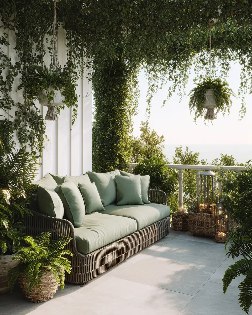 Olive Green Patio Decor Ideas