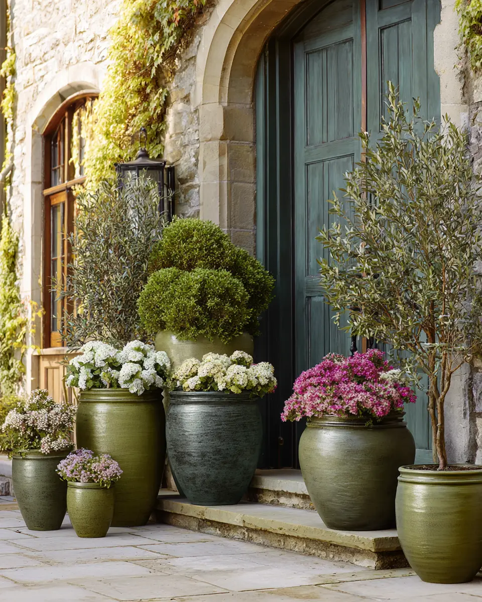 Olive Green Patio Decor Ideas