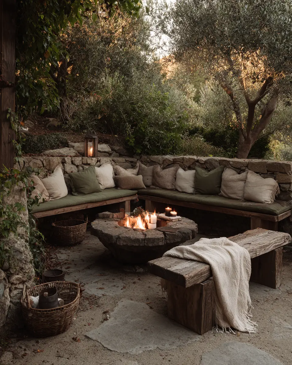 Olive Green Patio Decor Ideas