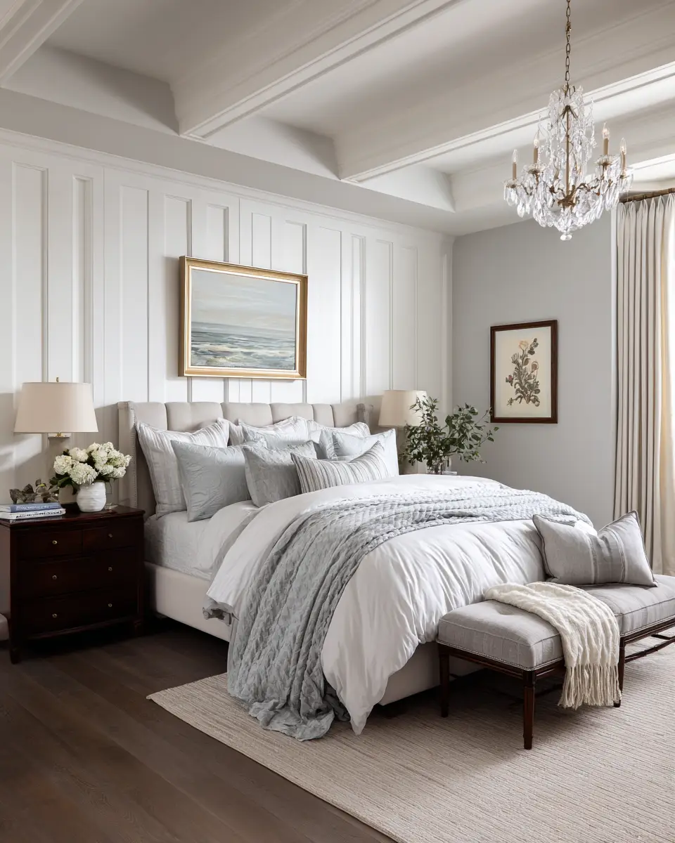 Open Concept Classic Bedroom Decor Ideas
