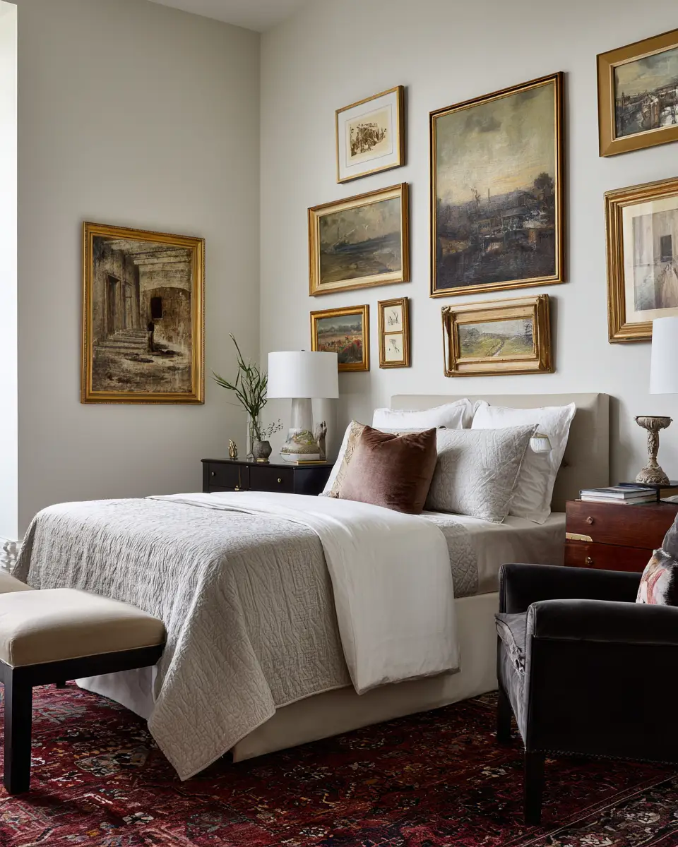 Open Concept Classic Bedroom Decor Ideas