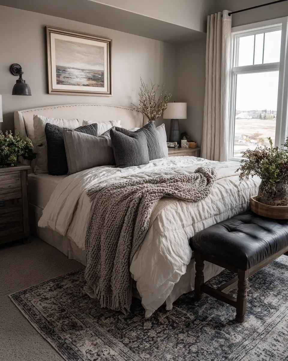 Open Concept Classic Bedroom Decor Ideas