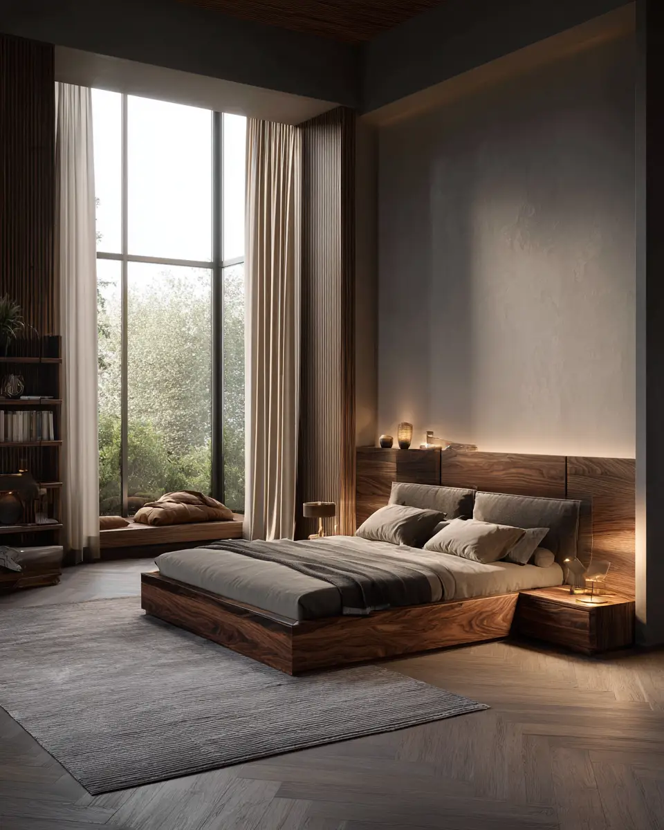 Open Concept Classic Bedroom Decor Ideas