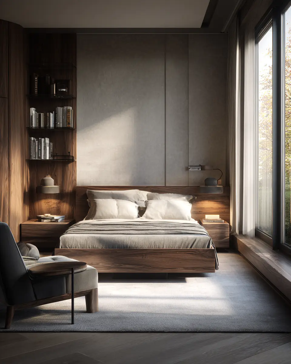 Open Concept Classic Bedroom Decor Ideas