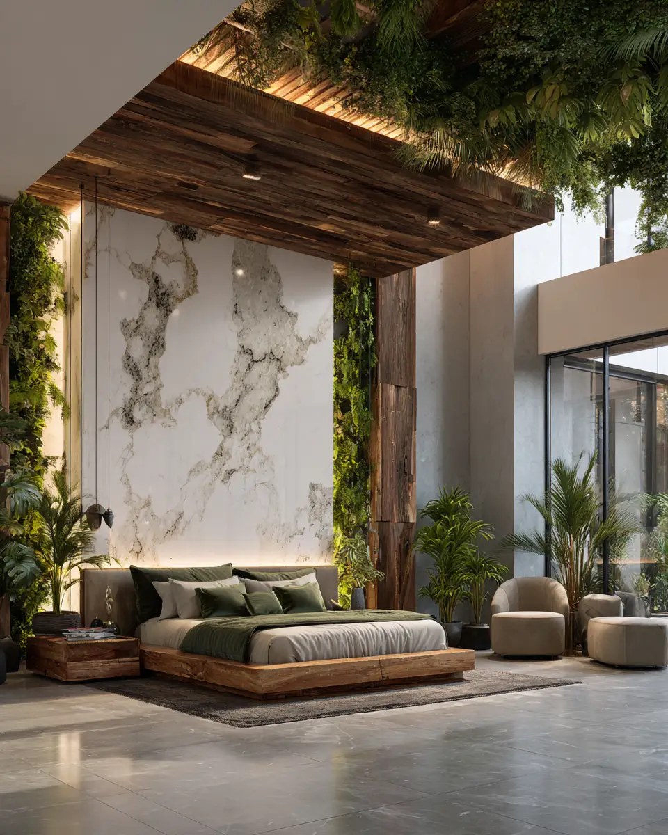 Open Concept Classic Bedroom Decor Ideas