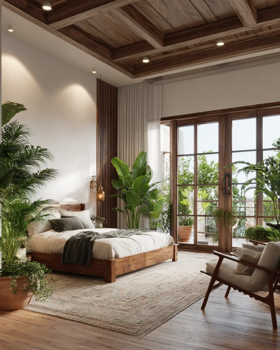 Open Concept Classic Bedroom Decor Ideas