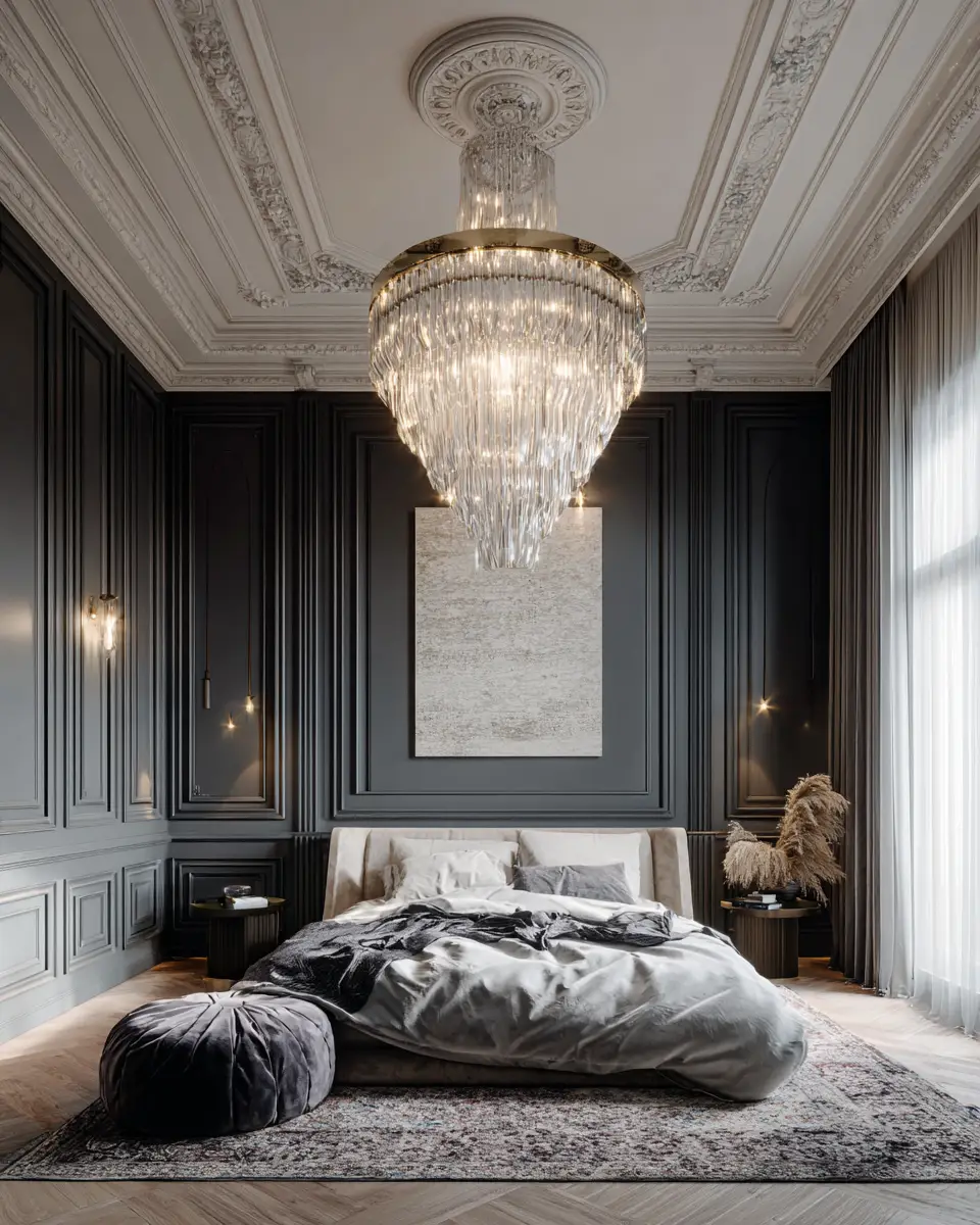 Open Concept Classic Bedroom Decor Ideas