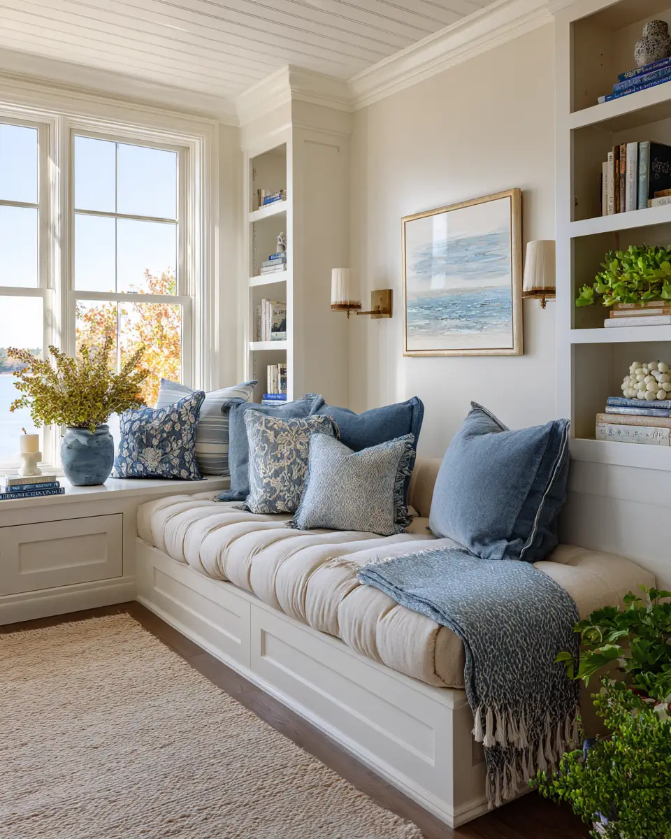 Open Concept Coastal Bedroom Decor Ideas