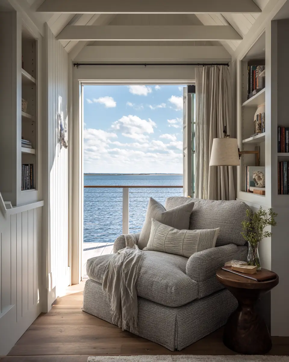 Open Concept Coastal Bedroom Decor Ideas