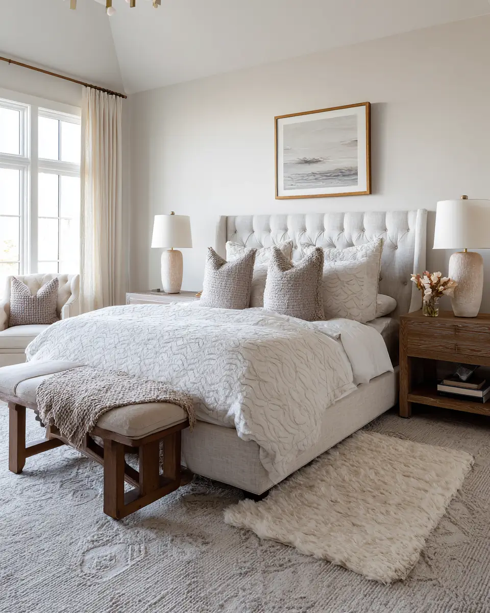 Open Concept Coastal Bedroom Decor Ideas