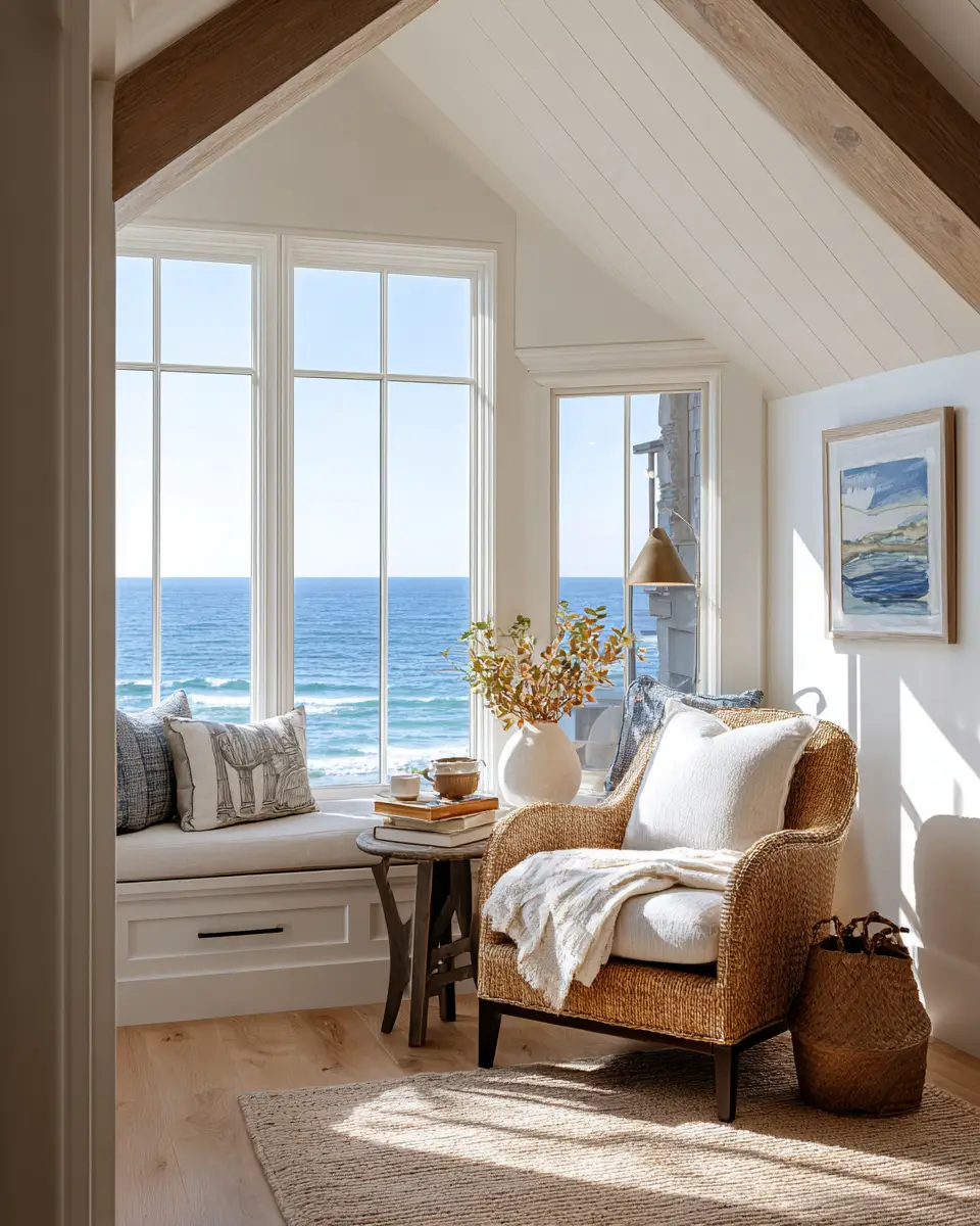Open Concept Coastal Bedroom Decor Ideas