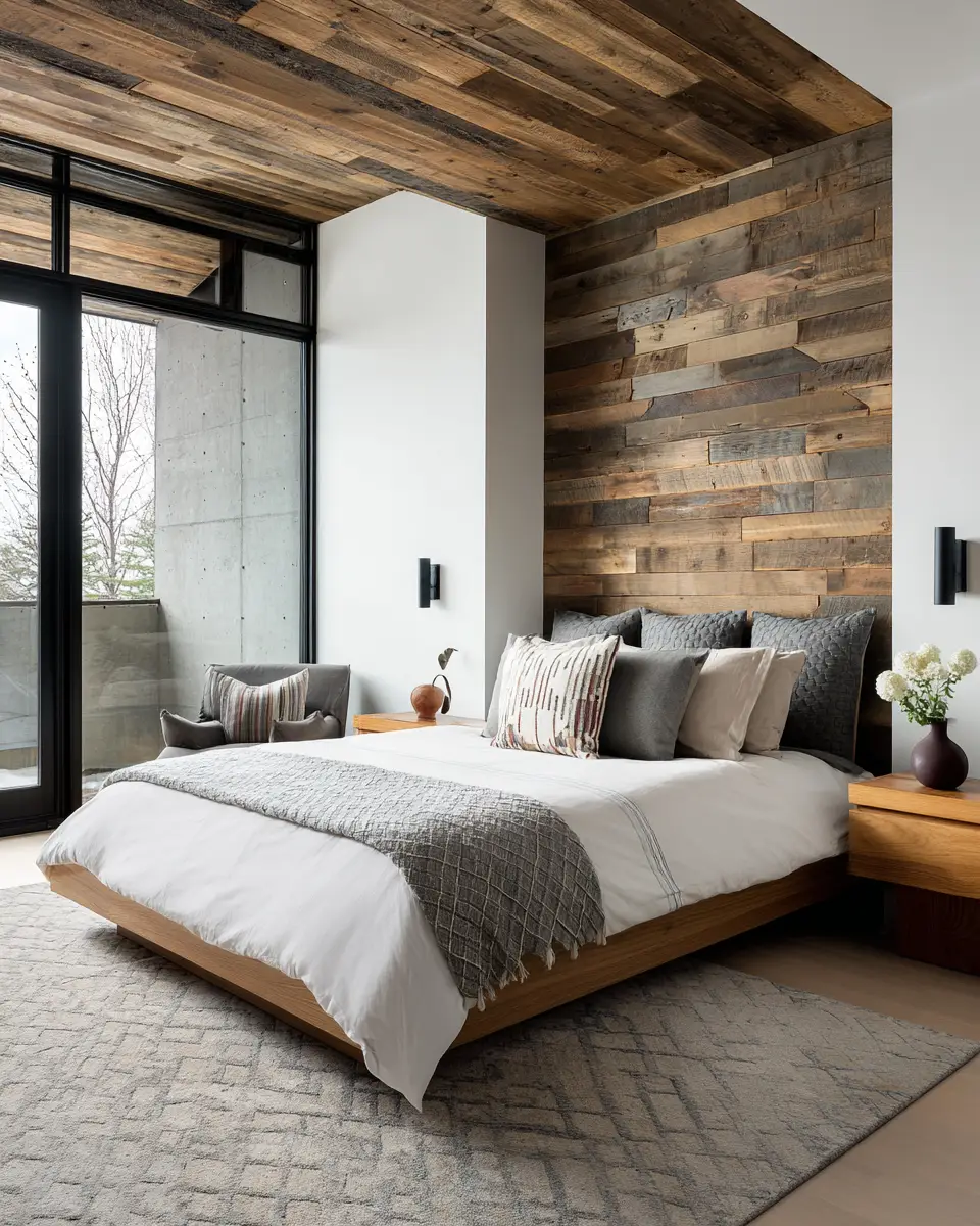 Open Concept Contemporary Bedroom Decor Ideas - Featured