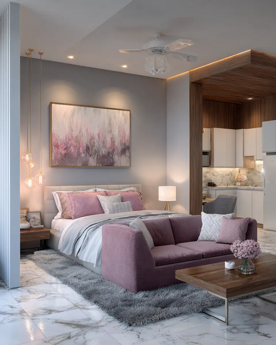 Open Concept Contemporary Bedroom Decor Ideas