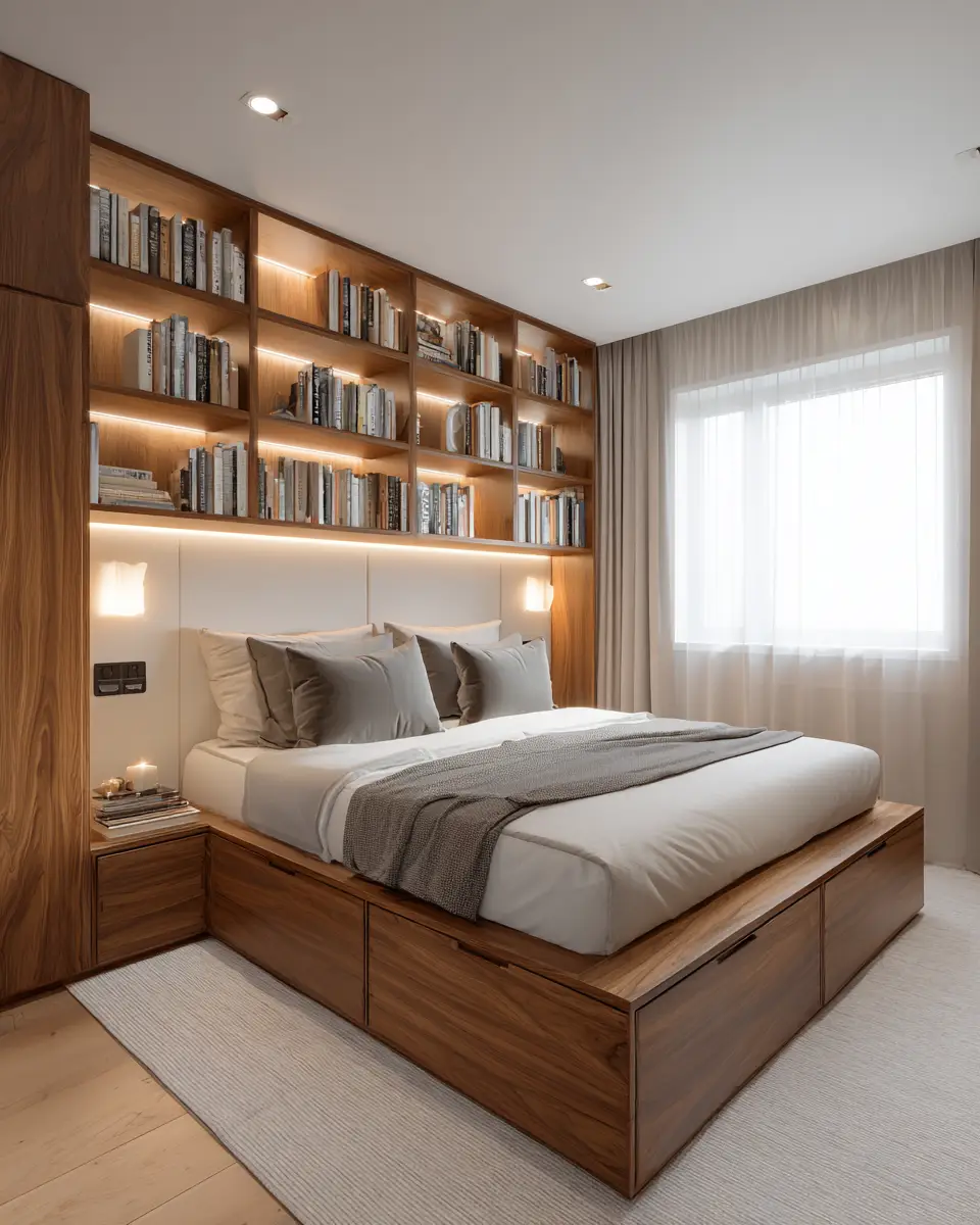 Open Concept Contemporary Bedroom Decor Ideas