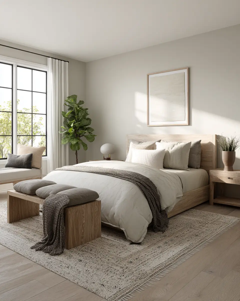 Open Concept Contemporary Bedroom Decor Ideas