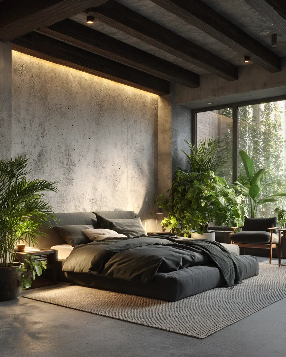 Open Concept Contemporary Bedroom Decor Ideas