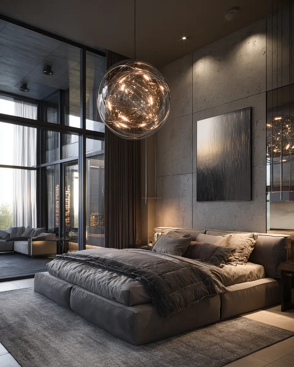 Open Concept Contemporary Bedroom Decor Ideas