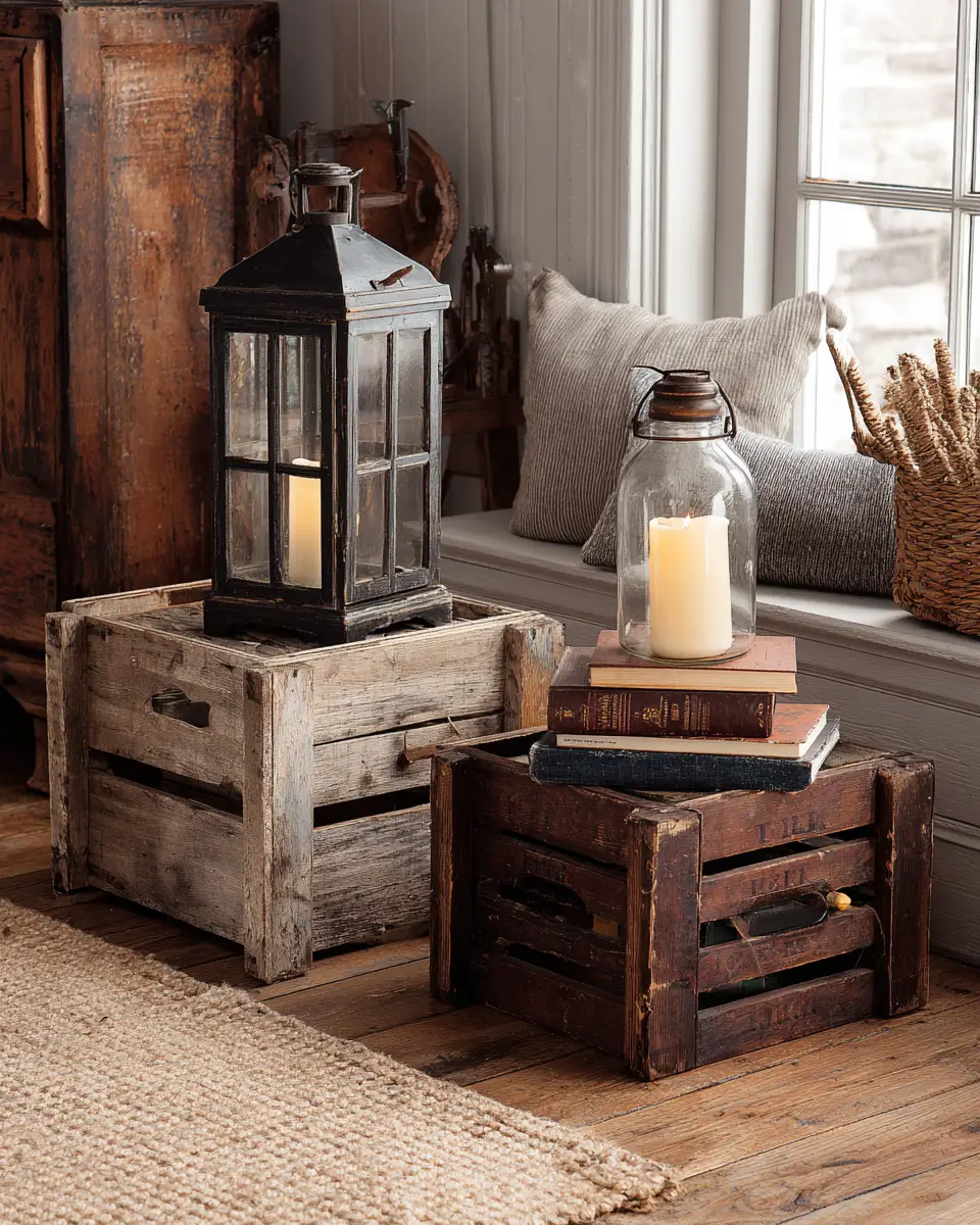 Open Concept Farmhouse Entryway Decor Ideas