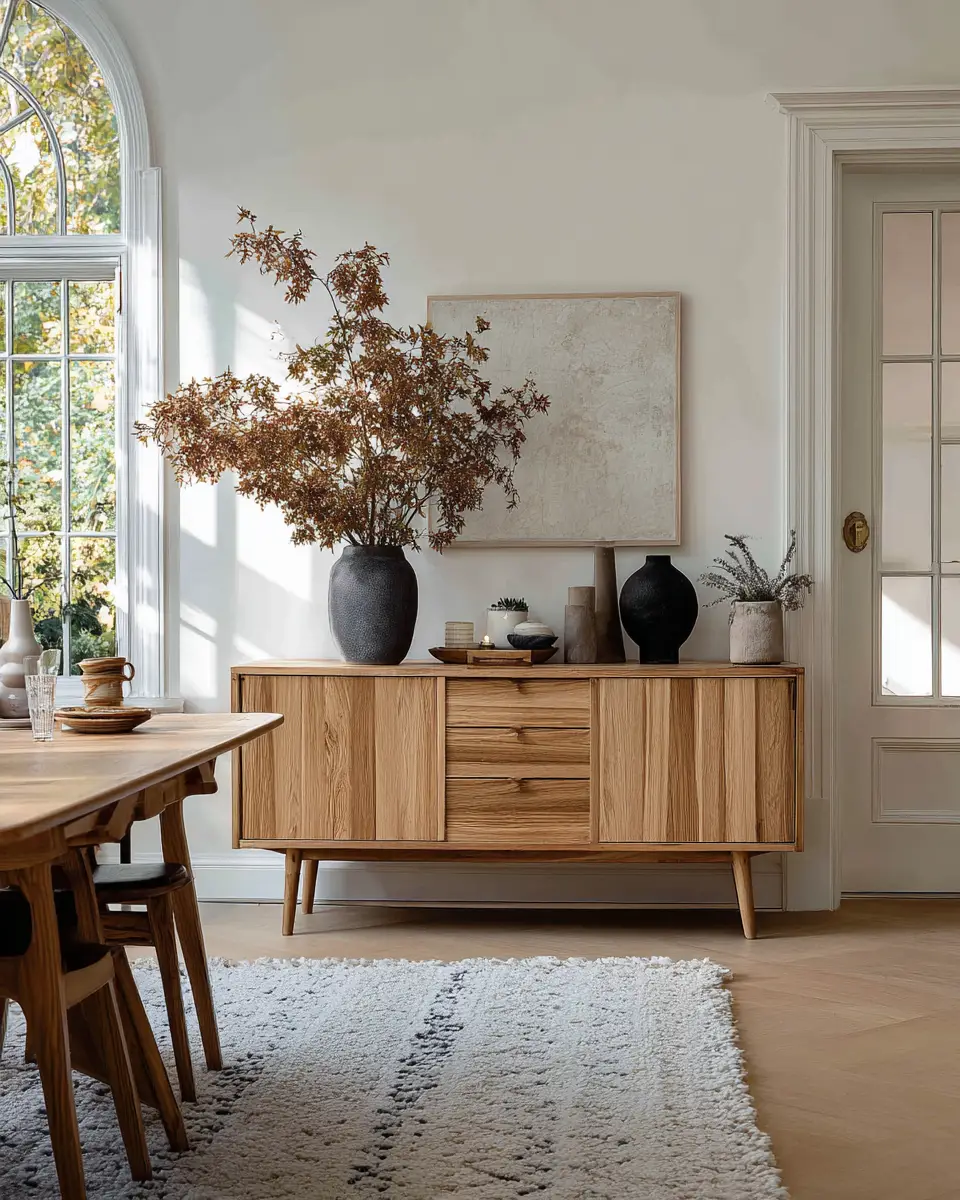 Open Concept Scandinavian Dining Room Decor Ideas