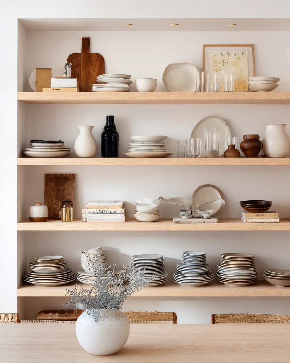 Open Concept Scandinavian Dining Room Decor Ideas