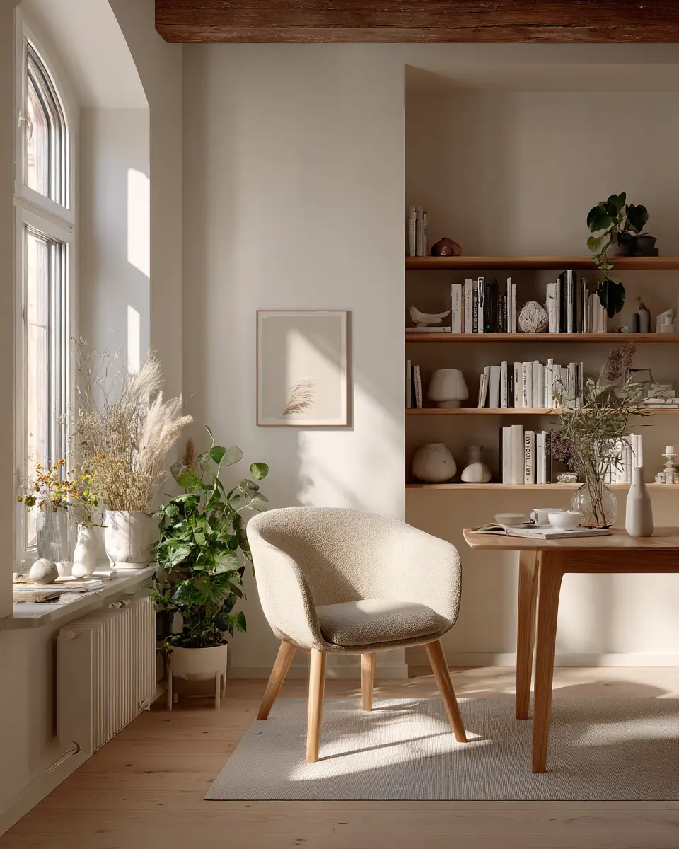 Open Concept Scandinavian Dining Room Decor Ideas