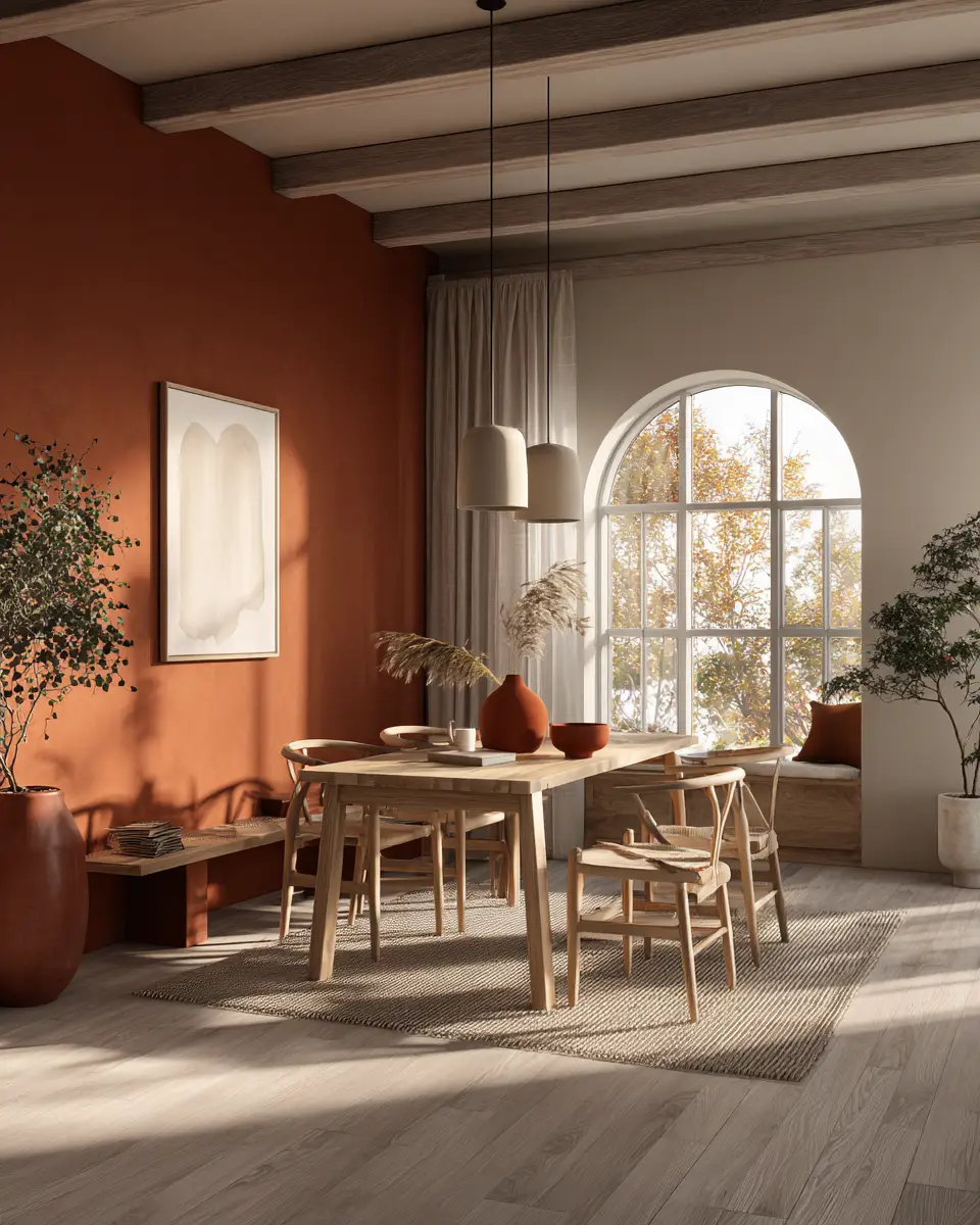 Open Concept Scandinavian Dining Room Decor Ideas