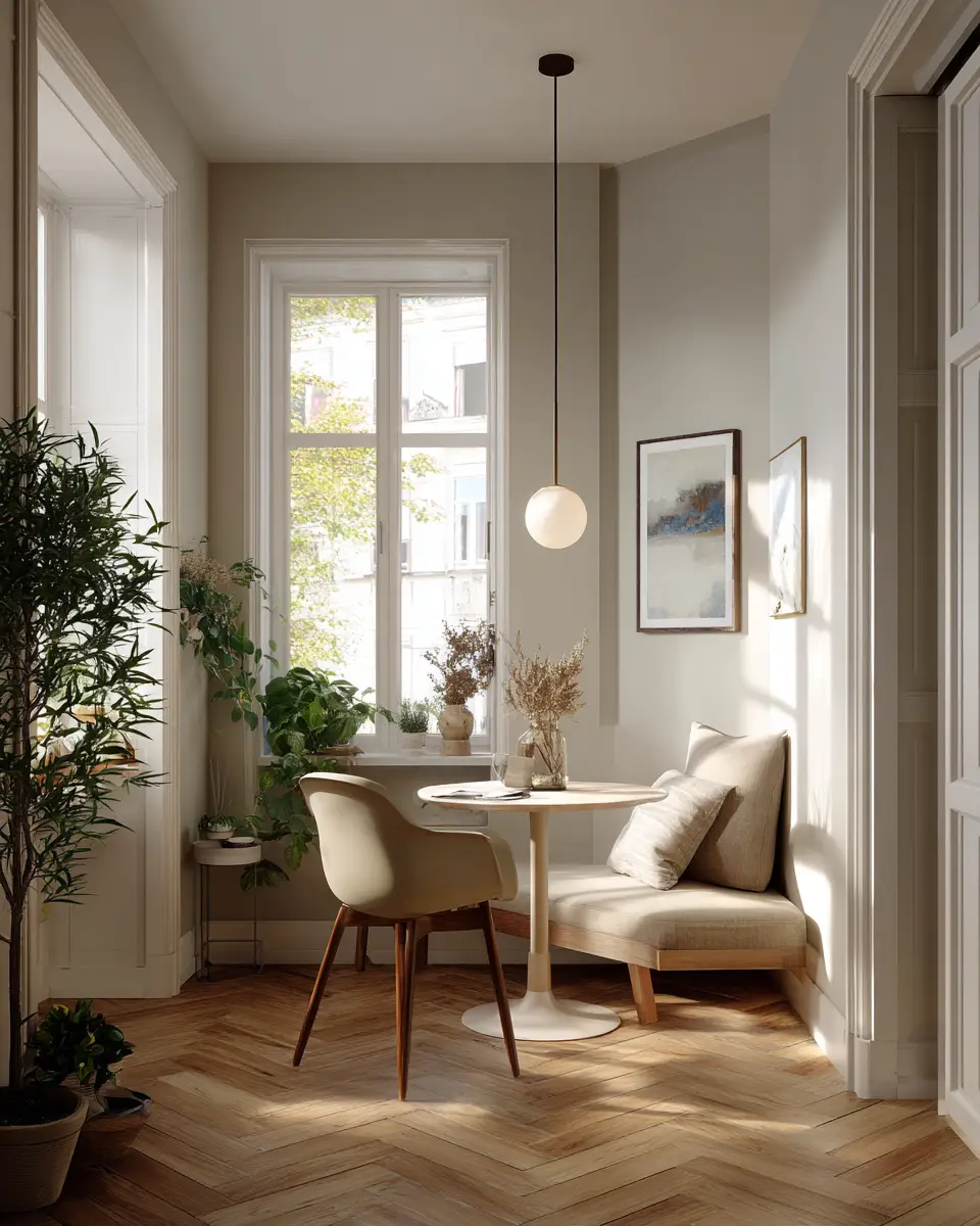 Open Concept Scandinavian Dining Room Decor Ideas