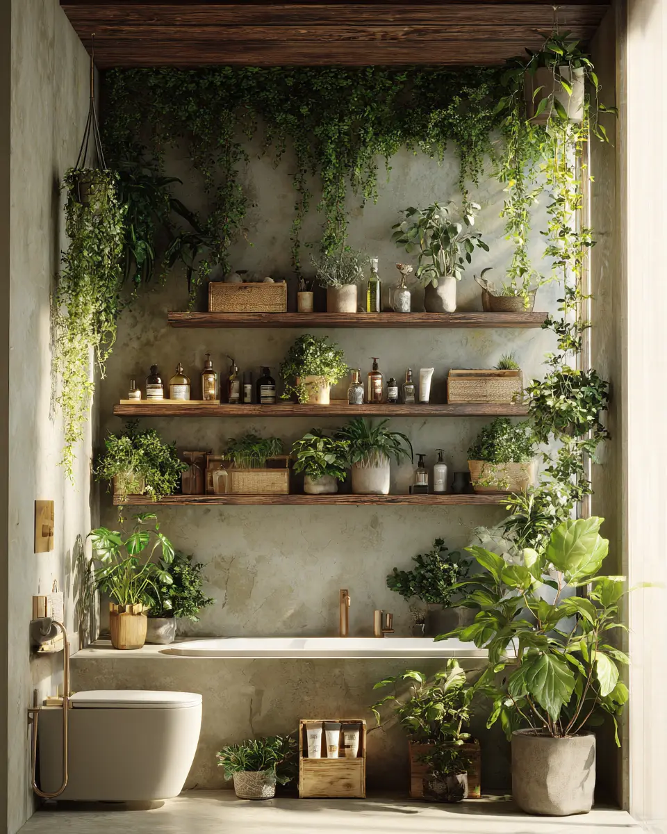 Organic Modern Bathroom Decor Ideas