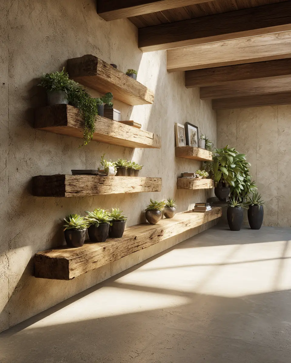 Organic Modern Garage Decor Ideas